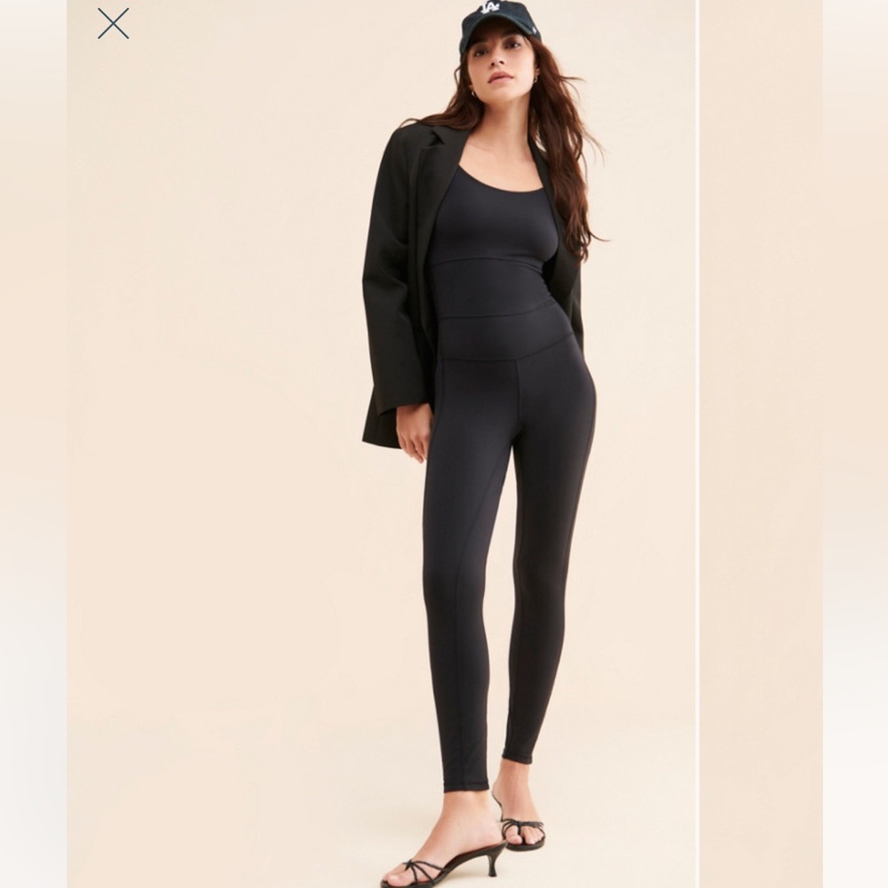 Black Universal Standard Next to Naked Bodysuit